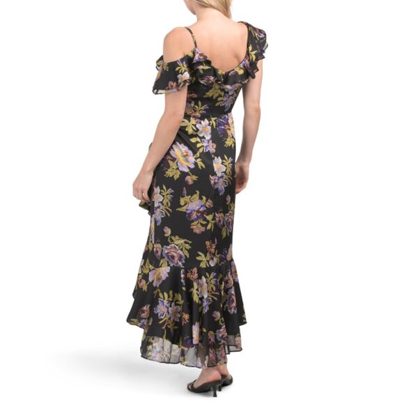 CINQ A SEPT BLACK MULTI Nara Dress - Picture 2 of 2